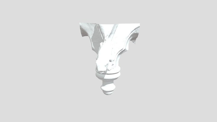 MTH ASN Drop Finial 3D Model