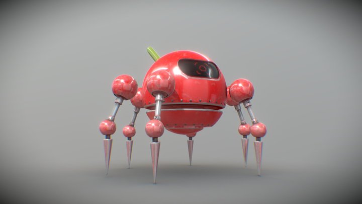 Spider Machinne 3D Model