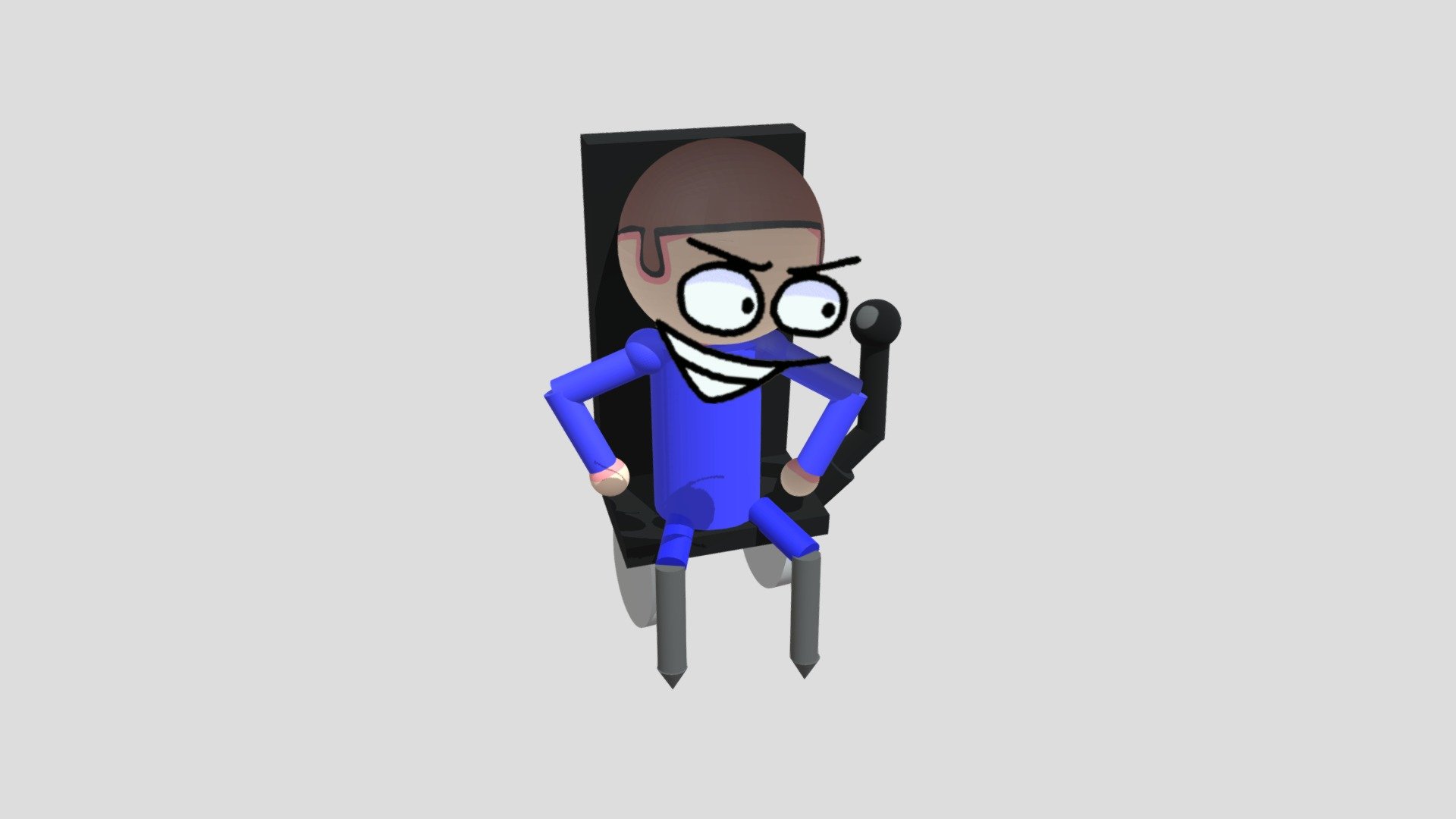 Disability Dave Idle Kinda Accurate - Download Free 3D model by dom ...