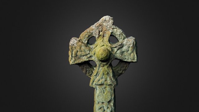 Gosforth Cross Colour annotated 3D Model
