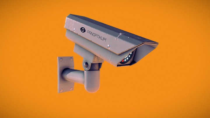 Surveillance Cam 3D Model