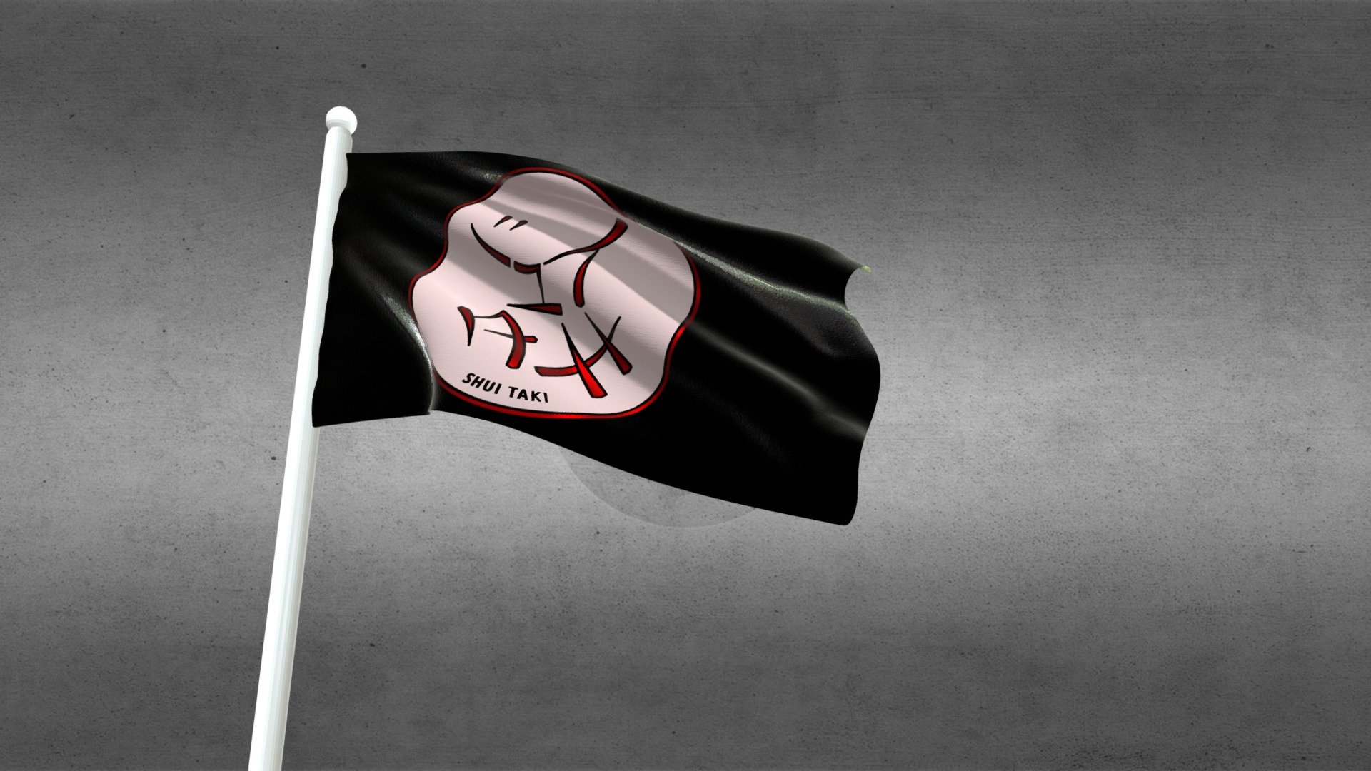 flag - 3D model by Shui-Taki [3d7fcb3] - Sketchfab