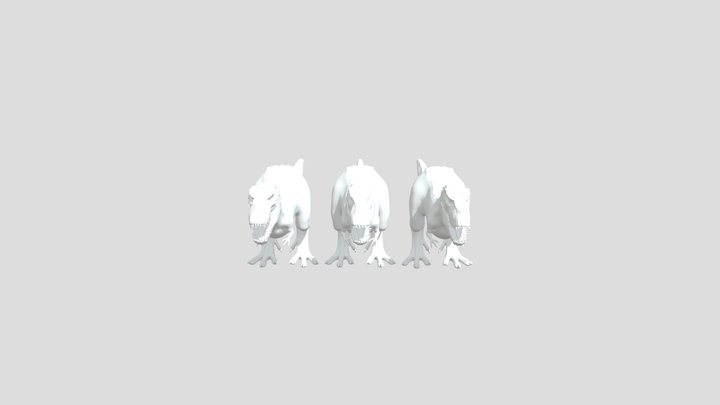 V Rex 3D Model