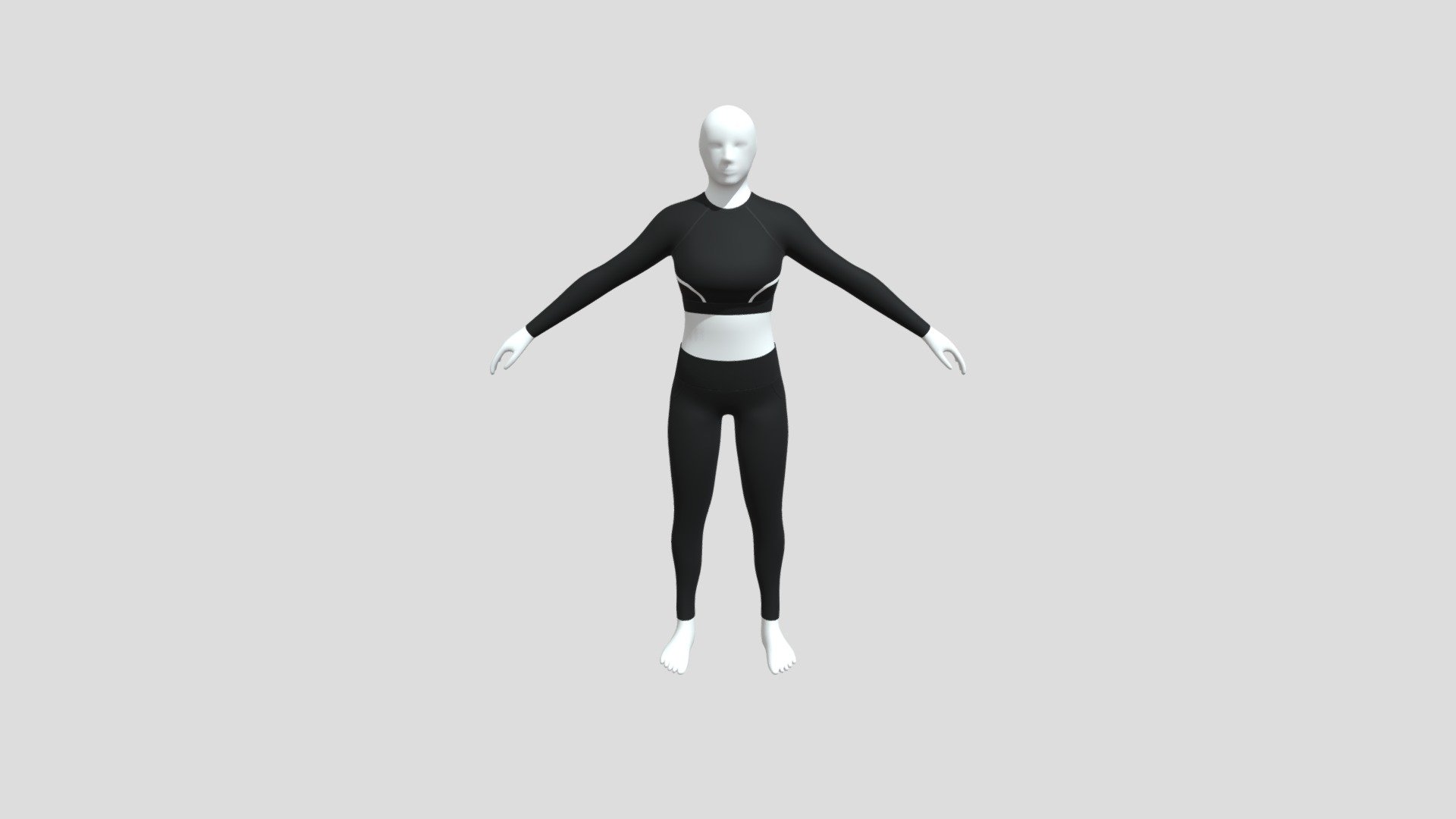 Fitness Clothing - Download Free 3D model by inderraj [3d8069c] - Sketchfab