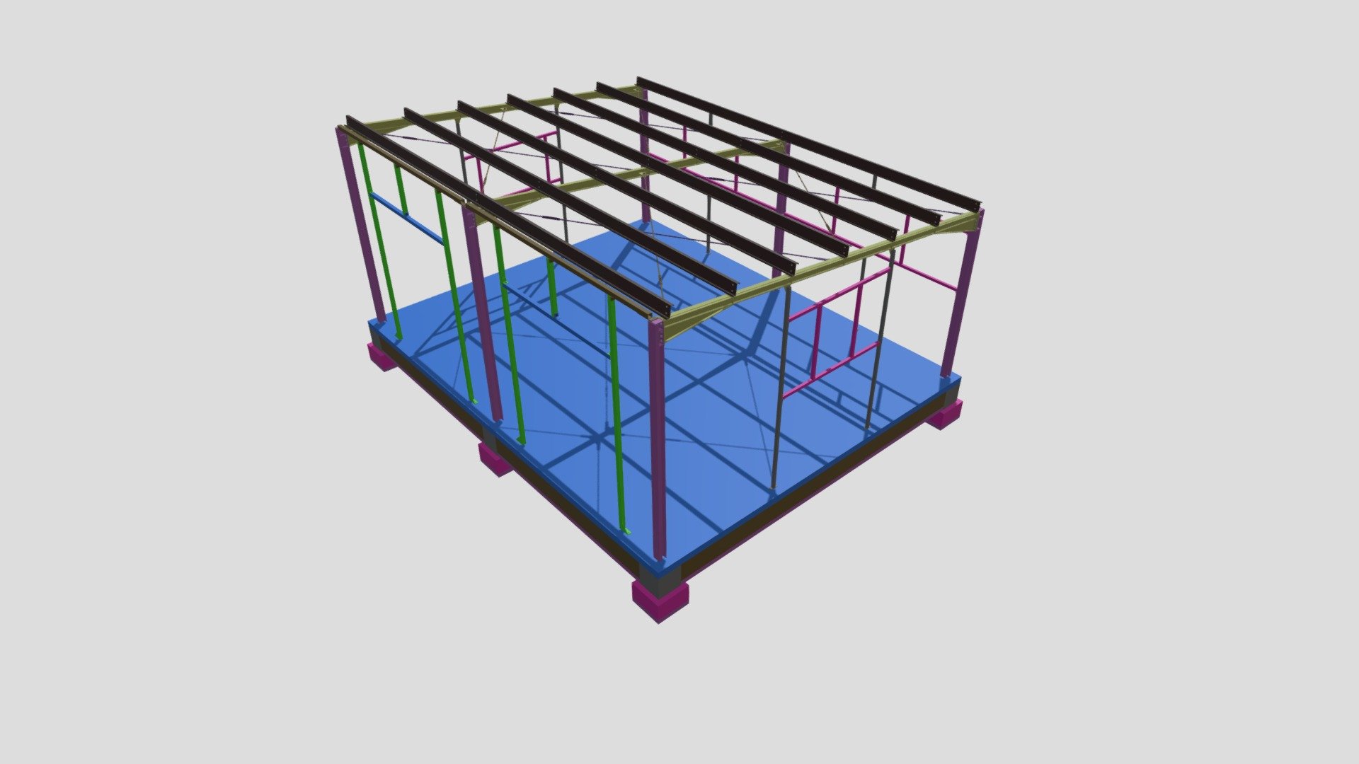 Structura Si Fundatii - Garaj 8x10