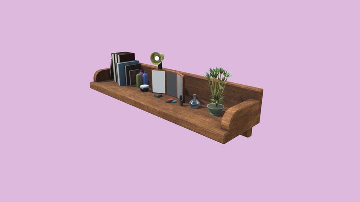 Wall shelf 3D Model