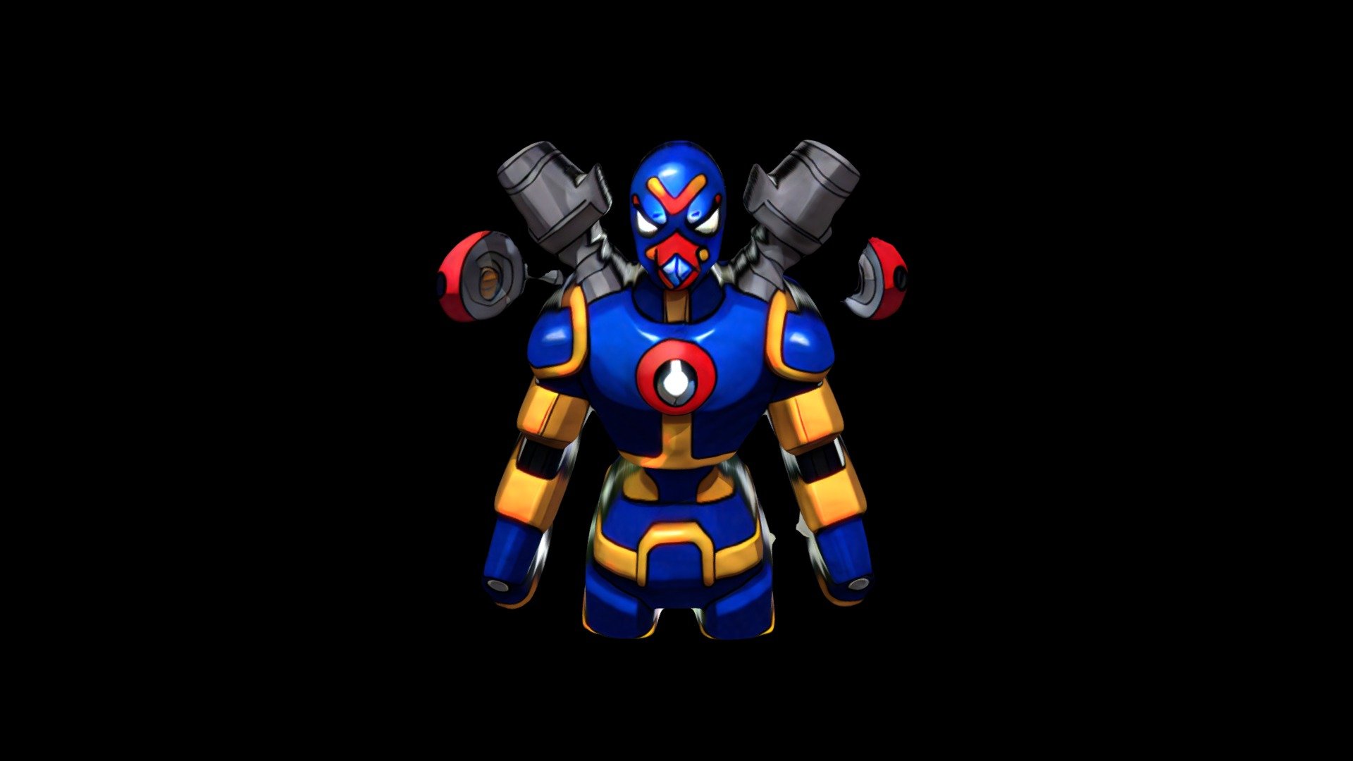 Helmet Mask Robot Cartoon 2002 - Download Free 3D model by klrxyz ...