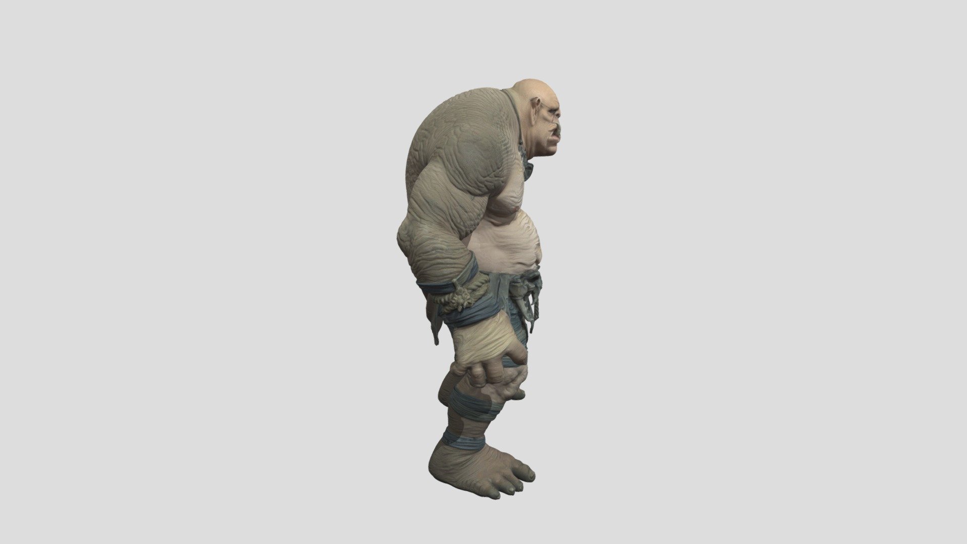 Ogre by Tripo - Download Free 3D model by TripoAI-user (@AI3Duser1 ...