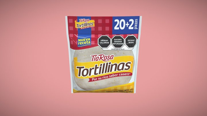TRT3-BOLSA-Tortillinas-22-418G-L03P 3D Model
