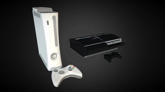 Consoles 3D Model