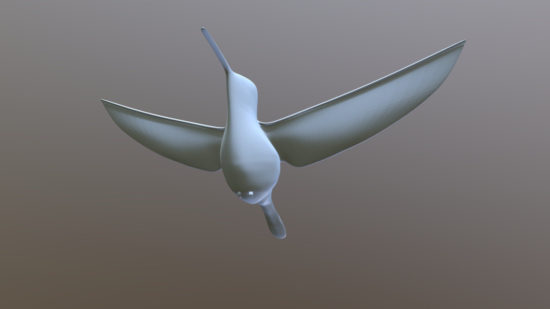 Hummingbird - 3D model by Jessica R. Balfe (@jessicarbalfe) [3d836ea ...