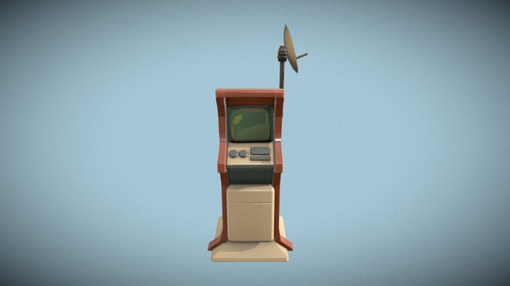 Máquina 3D Model