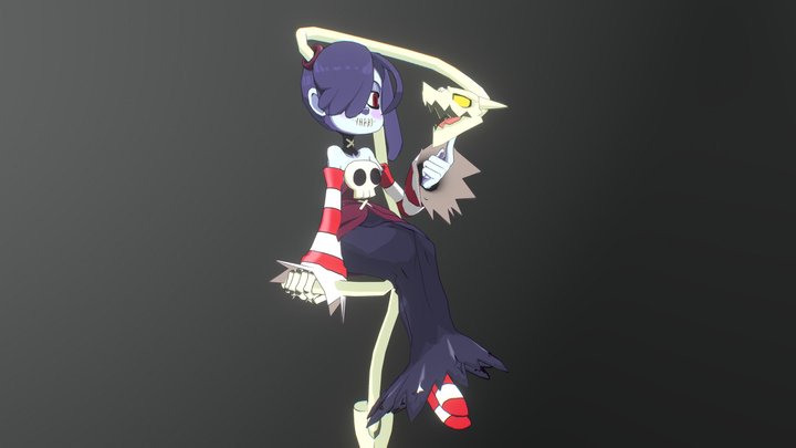 Squigly- Skullgirls 3D Model