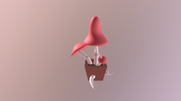 Mushrooms (Draft) 3D Model