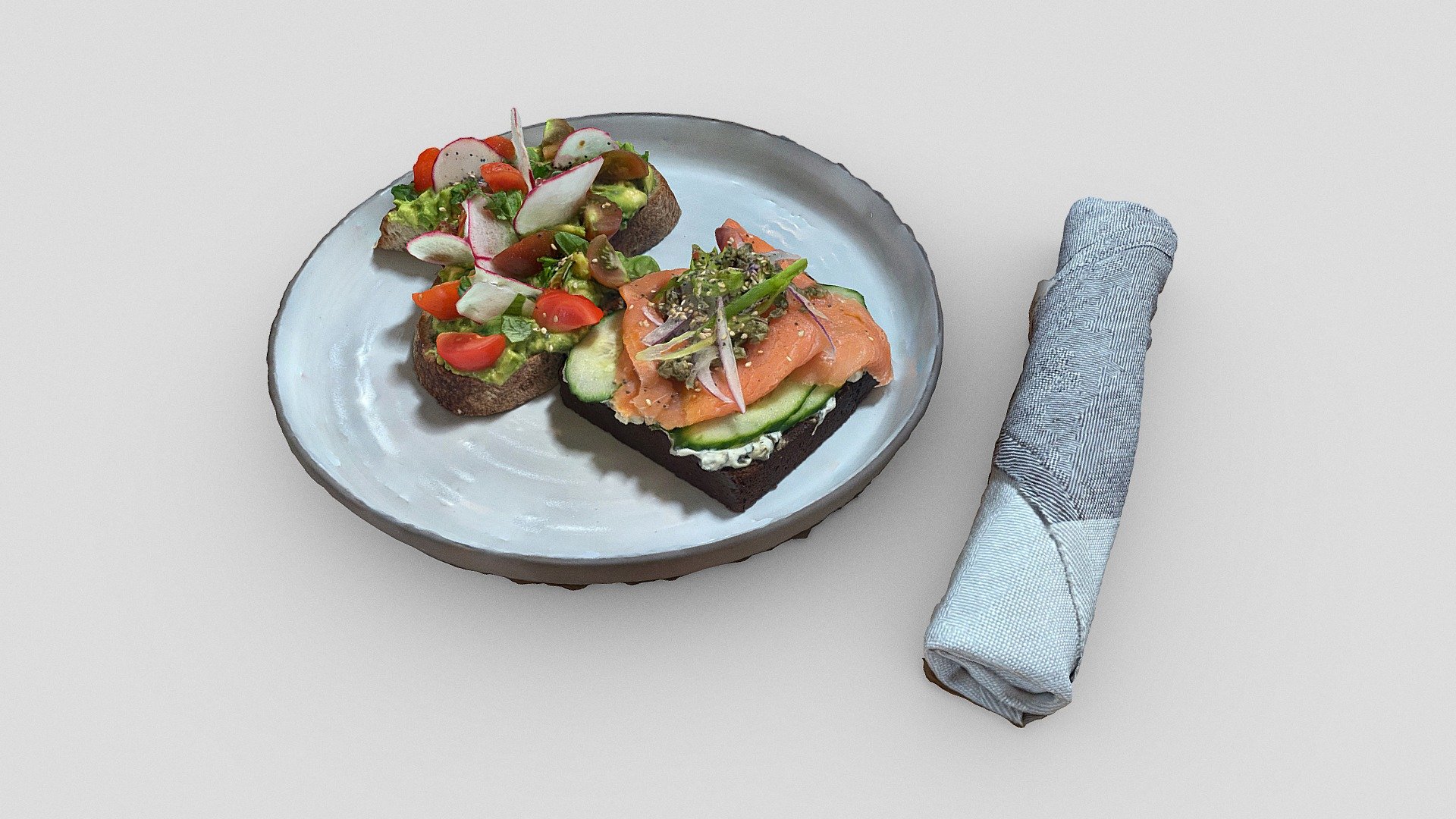 Avocado toast @SHACK15 (Ferry Building)