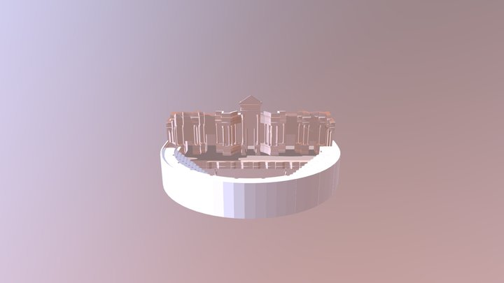 Palmyra Amphitheater 3D Model