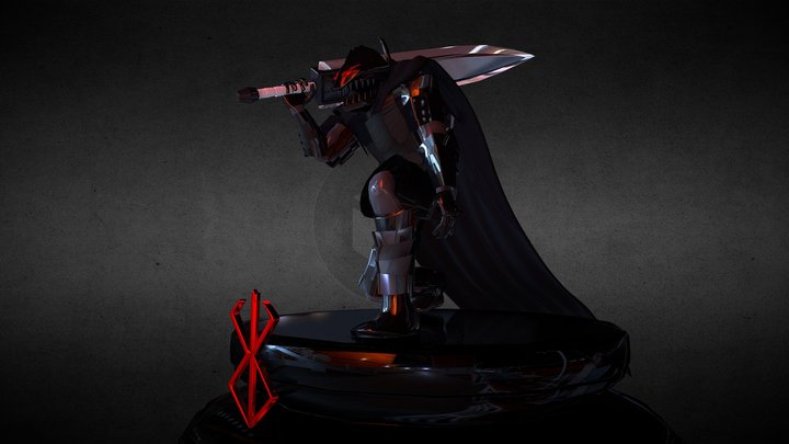 Berserk:Guts Berserker Armor 3D Model