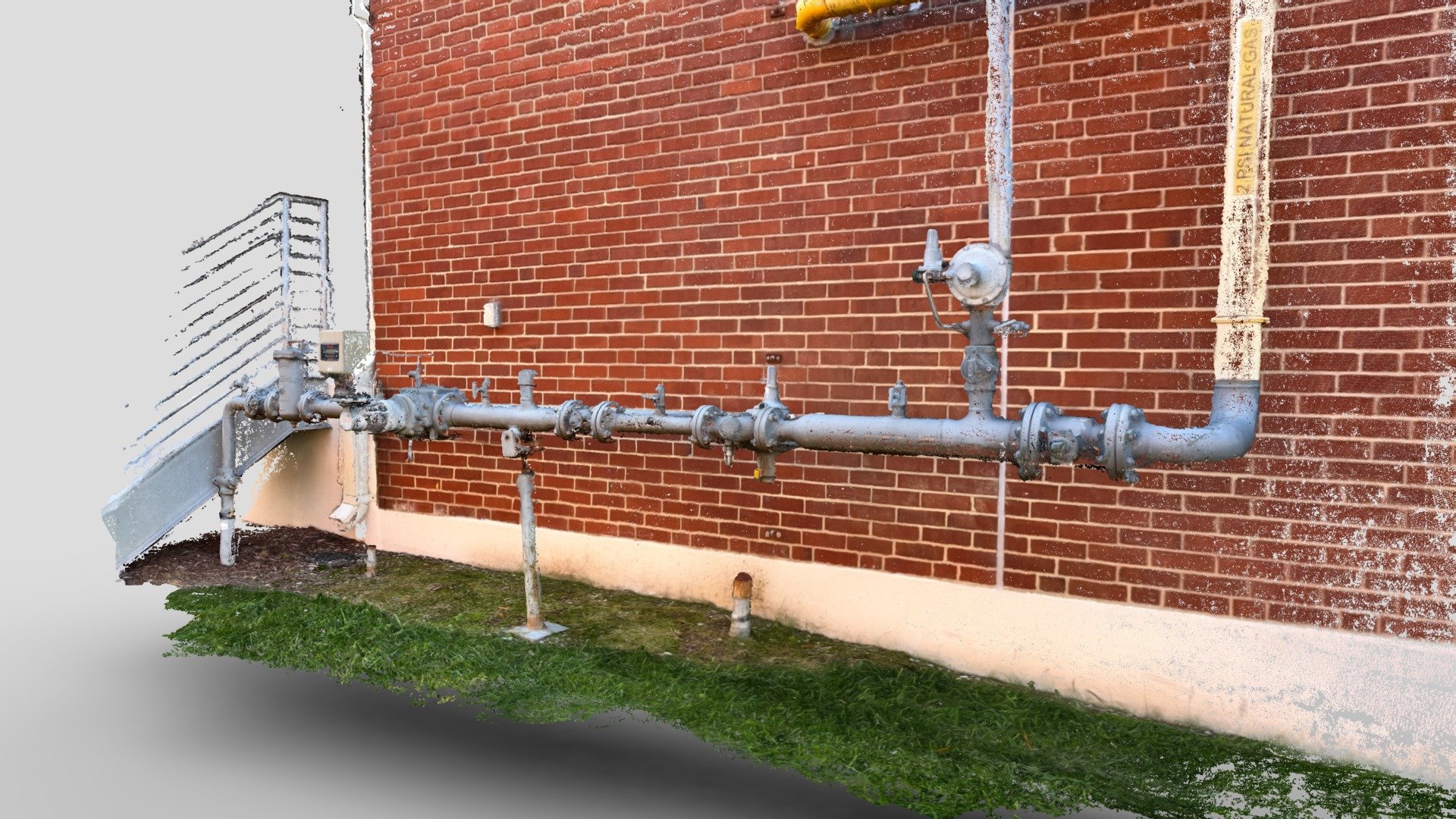 Natural Gas Pipes 3D model by EveryPoint [3d885df] Sketchfab