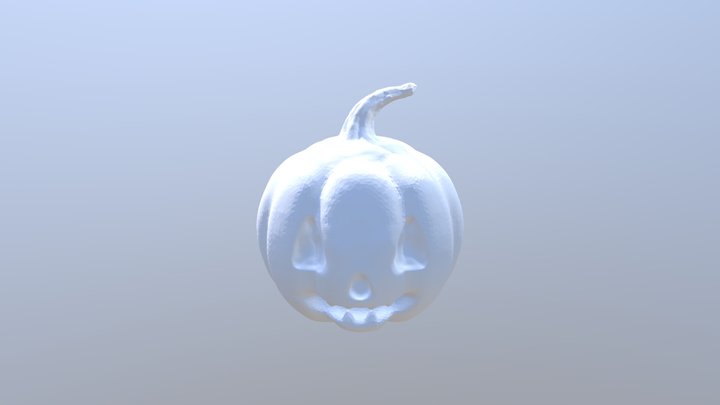 Happy Pumpkin Quiz 3D Model