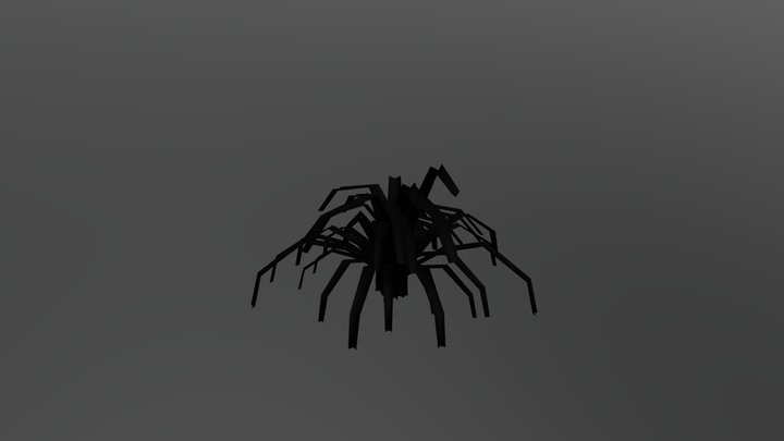 Black Grass 3D Model