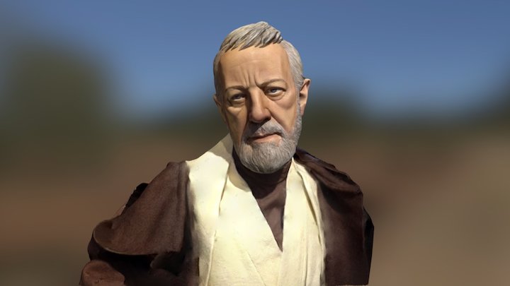 20170309 Obi-Wan Kenobi (270 degree) 3D Model