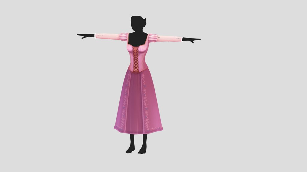 rapunzel dress