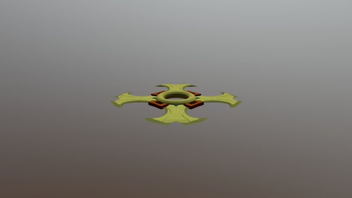 Lame Boomerang de Sivir 3D Model