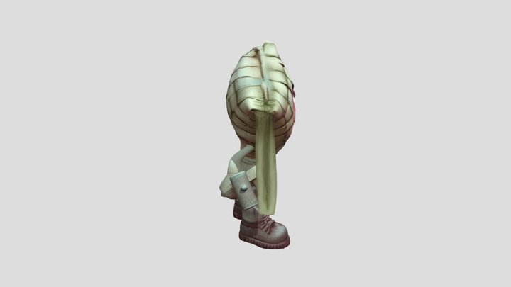 Ketupat Kepat ai model 3D Model