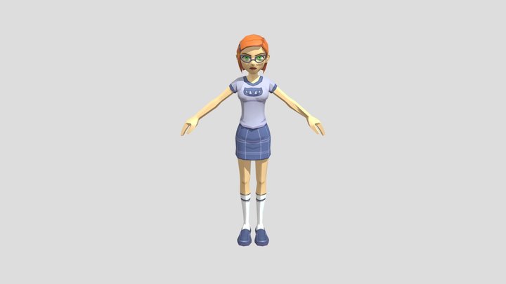 Fusionfall Legacy-Gwen Tennyson(Omniverse) 3D Model
