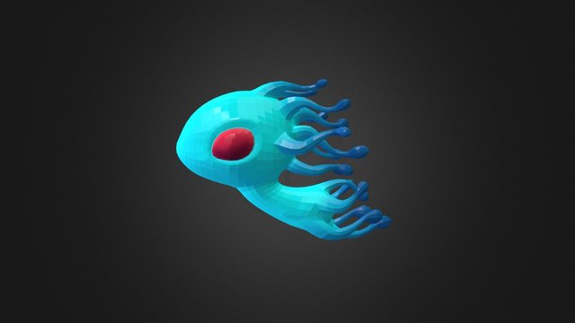 Water Elemental 3D Model