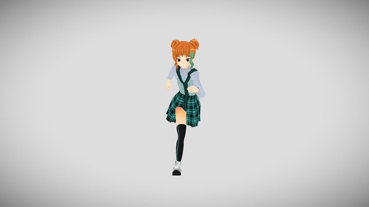 Shelyn_run 3D Model