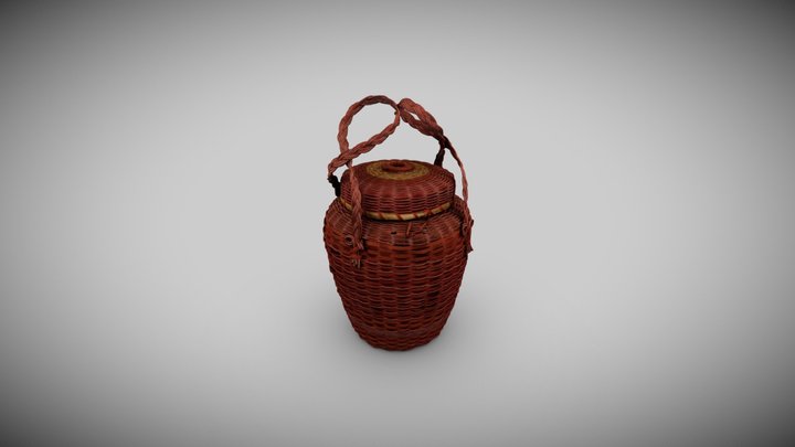 Basket, Sophie Wawanolett, Gordon Day Collection 3D Model