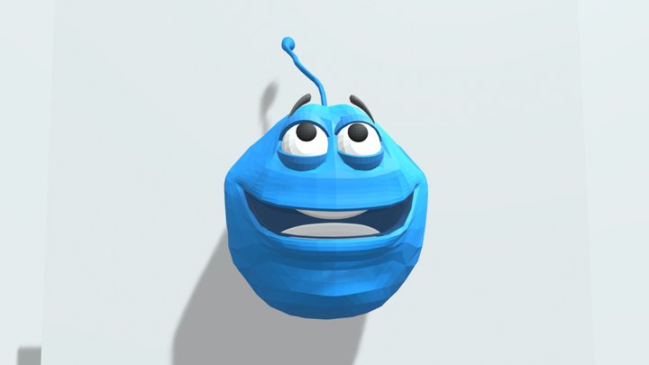 Animations Bacteria 3D Model