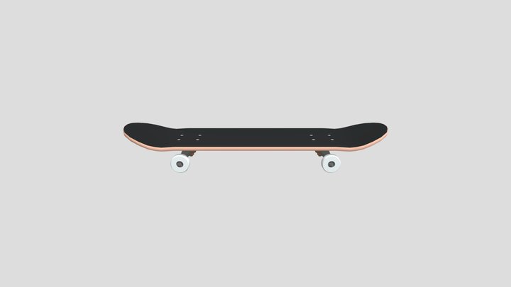 skateboard 3D Model