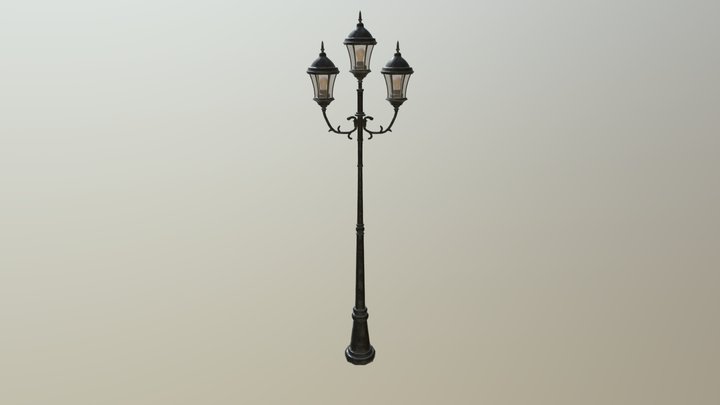 Street Lamp 3D Model