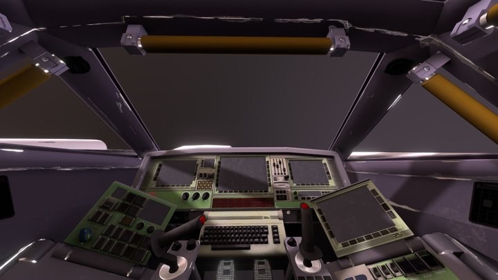 Sinonatrix Cockpit 3D Model