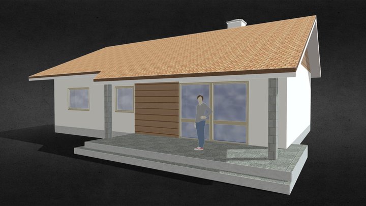 Зеленая Роща 3D Model