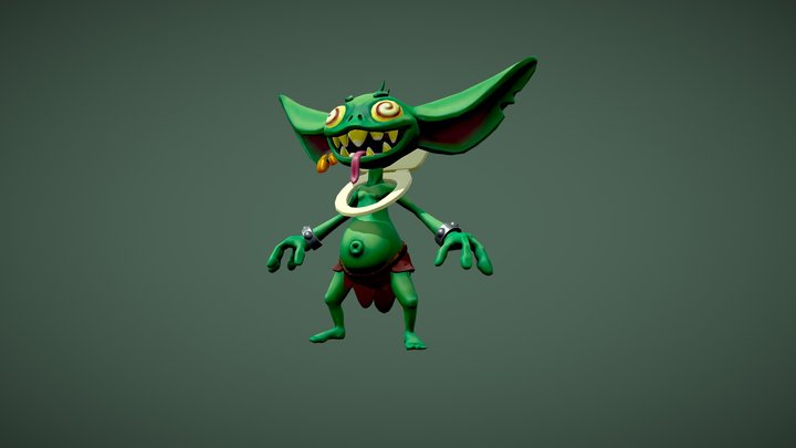 Goblin Goz 3D Model