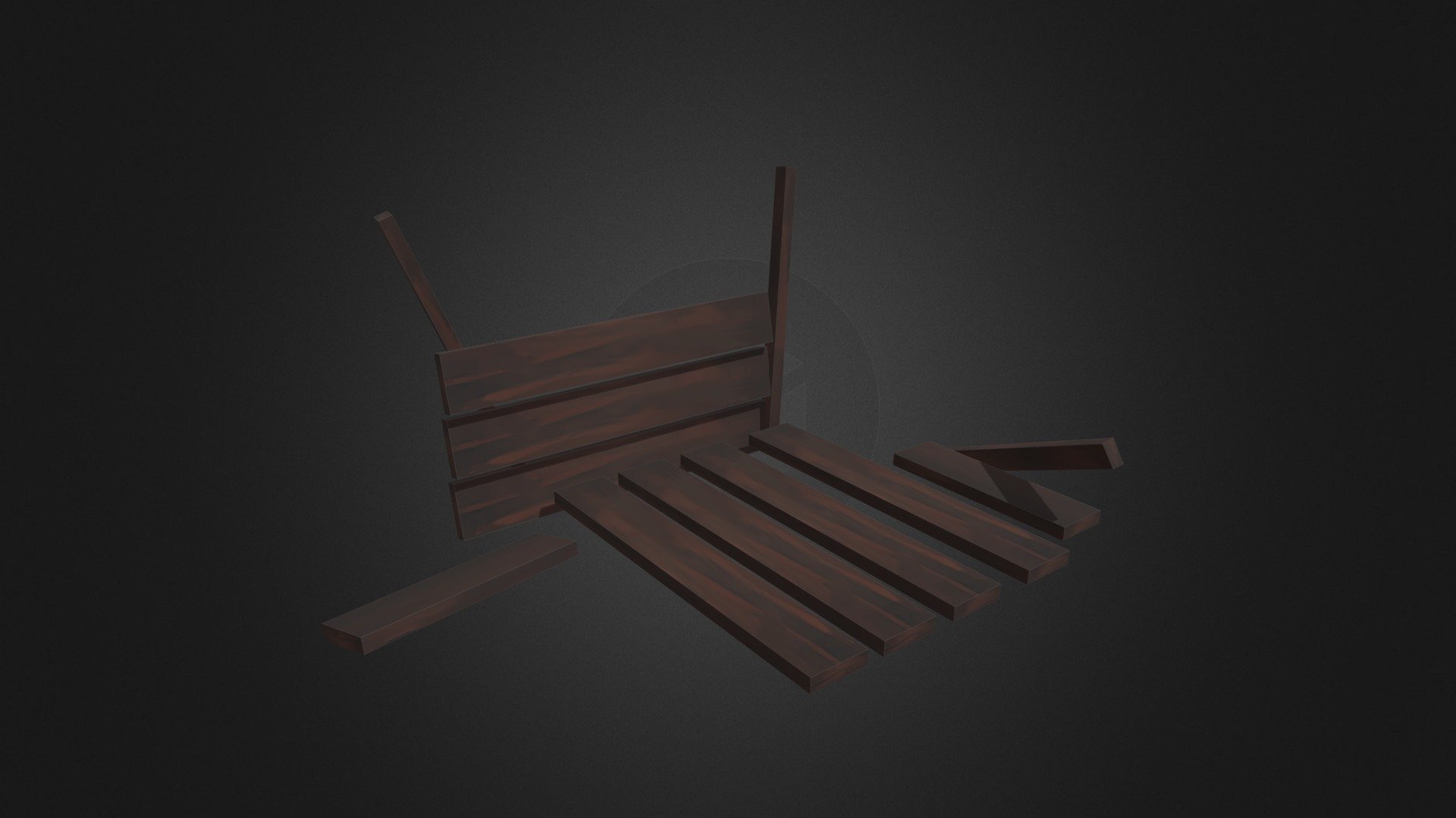 Broken Down Carriage - 3D model by SamDieters3 [3d8f634] - Sketchfab