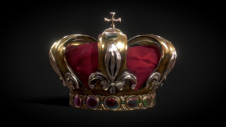 King Crown 3D Model