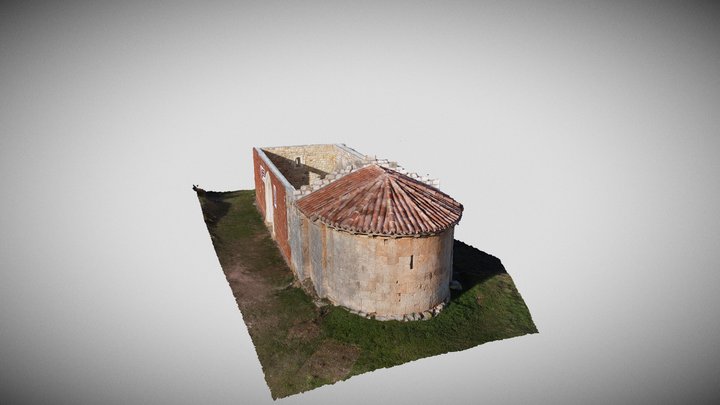 Ermita de San Felices en Hontoria de la Cantera 3D Model