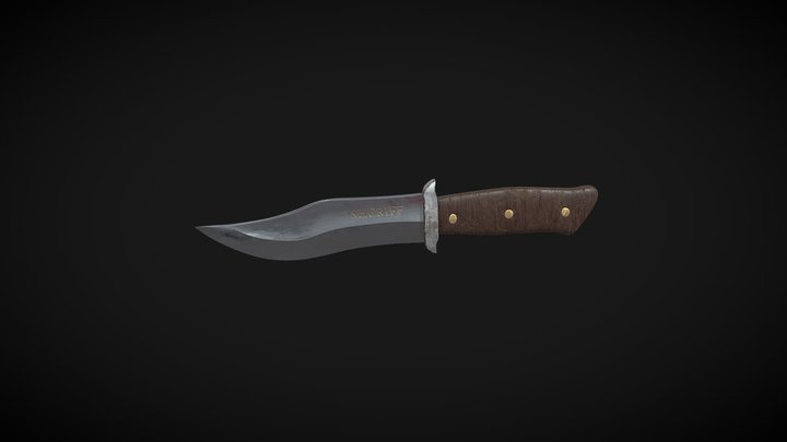 Knife 3D Model