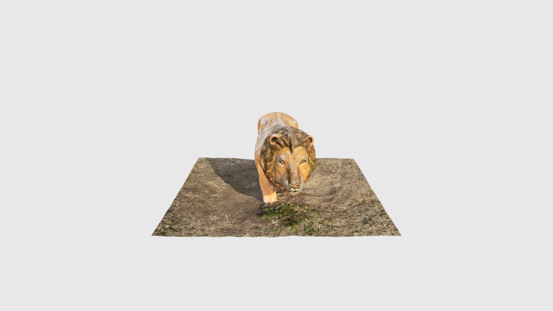 Lion statue