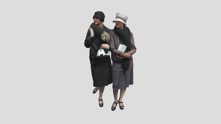 Vintage Elegance 3D Model