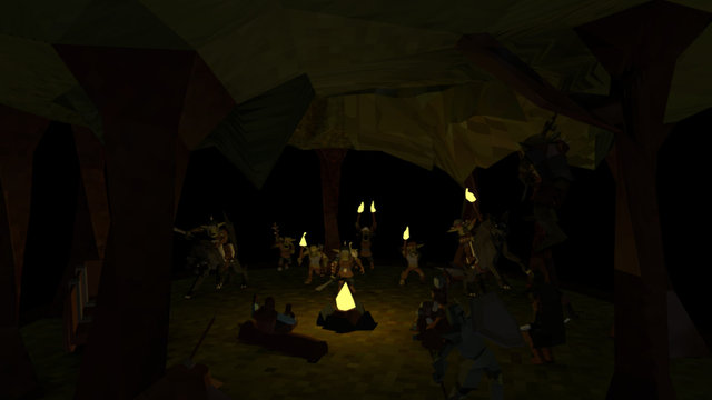 Goblin ambush Diorama 3D Model
