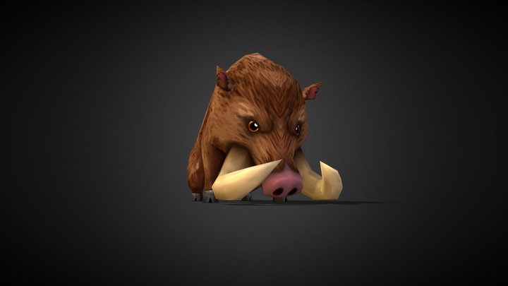 Boar 3D Model