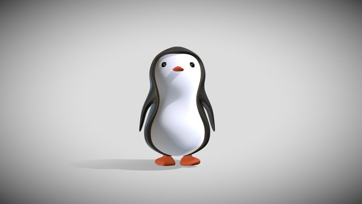Meet Pingu Penguin in Stunning 3D 🐧✨ 3D Model