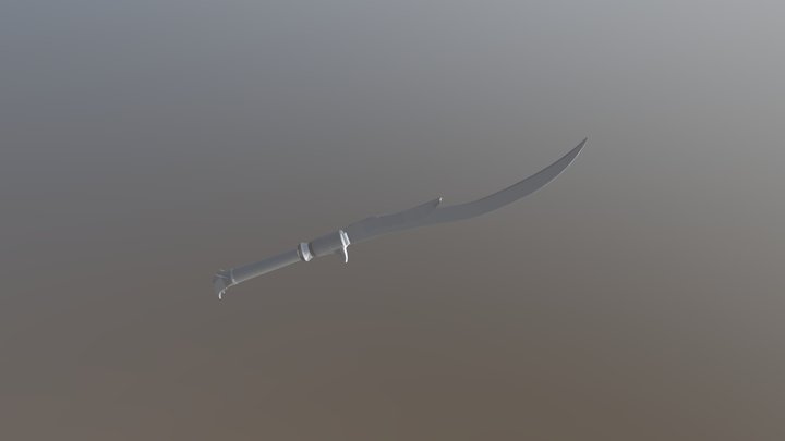 Sword replica from destiny 2 3D Model