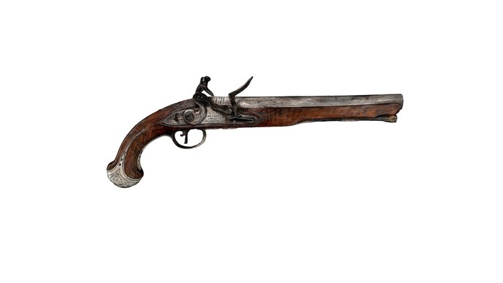 Duelling pistols 3D Model