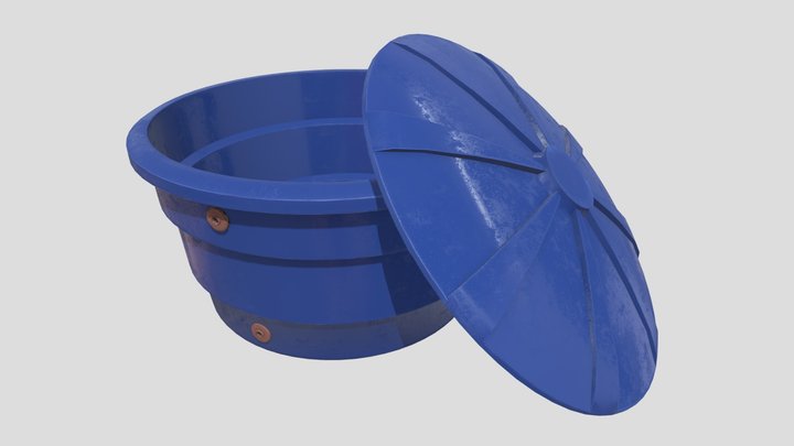 Water Tank 3D Model